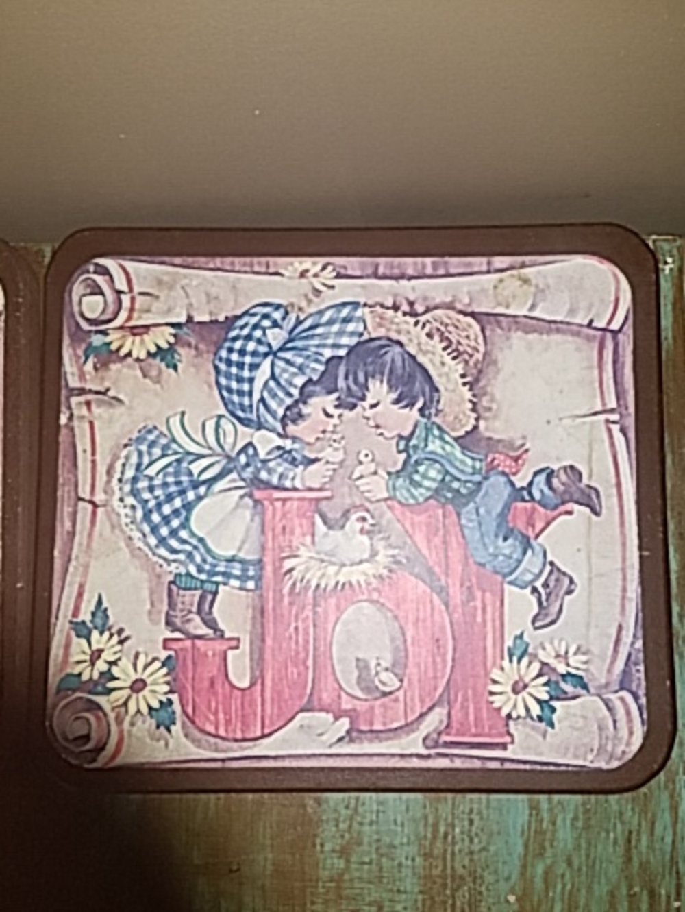 Vintage 70s HOMCO Wall Plaque